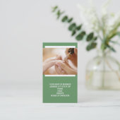 Visitekaartjes voor nageltechnici (Staand voorkant)