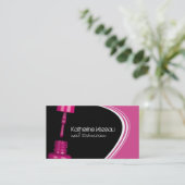 Visitekaartjes voor nageltechnici (Staand voorkant)