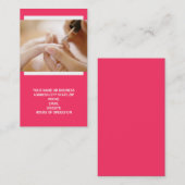 Visitekaartjes voor nageltechnici (Voorkant / Achterkant)