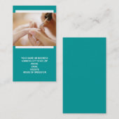 Visitekaartjes voor nageltechnici (Voorkant / Achterkant)