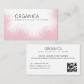 Visitekaartjes voor natuurlijke huidverzorging (Voorkant / Achterkant)