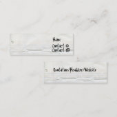 Visitekaartjes voor notebookpapier (Voorkant / Achterkant)