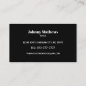  Visitekaartjes voor olieverandering (Achterkant)