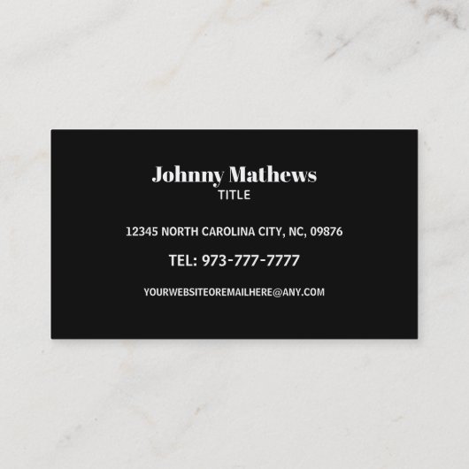  Visitekaartjes voor olieverandering (Achterkant)