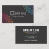 Visitekaartjes voor onafhankelijke Mode detailhand (Voorkant / Achterkant)