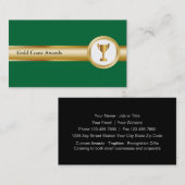 Visitekaartjes voor onderscheiding en trofee (Voorkant / Achterkant)