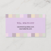 Visitekaartjes voor onderwijzers vervangen (Achterkant)