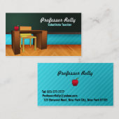 Visitekaartjes voor onderwijzers vervangen (Voorkant / Achterkant)