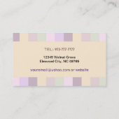 Visitekaartjes voor onderwijzers vervangen (Achterkant)