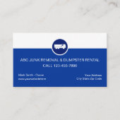 Visitekaartjes voor ongewenste verwijdering (Voorkant)