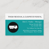 Visitekaartjes voor ongewenste verwijdering (Voorkant)