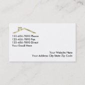 Visitekaartjes voor onroerend goed van Classy Roof (Achterkant)