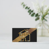 Visitekaartjes voor onroerend goed van klasse (Staand voorkant)