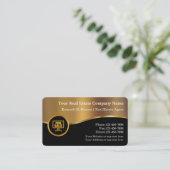 Visitekaartjes voor onroerend goed van klasse (Staand voorkant)