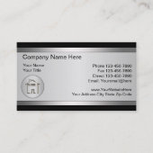 Visitekaartjes voor onroerend goed van klasse (Voorkant)