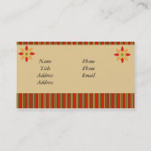 Visitekaartjes voor ontwerper (Achterkant)