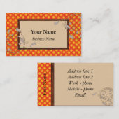 Visitekaartjes voor ontwerper (Voorkant / Achterkant)