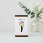 Visitekaartjes voor ontwerper (Staand voorkant)