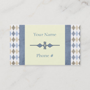 Visitekaartjes voor ontwerper