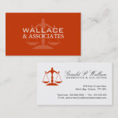  Visitekaartjes voor openbare aanklager (Voorkant / Achterkant)