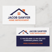 Visitekaartjes voor Oranje en mariene thuisverbete (Voorkant / Achterkant)