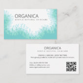 Visitekaartjes voor organische huidverzorging (Voorkant / Achterkant)