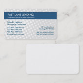 Visitekaartjes voor particuliere kredietverlening (Voorkant / Achterkant)