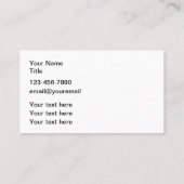 Visitekaartjes voor partijplanners (Achterkant)