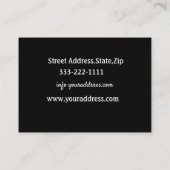 Visitekaartjes voor pedicure en manicure (Achterkant)