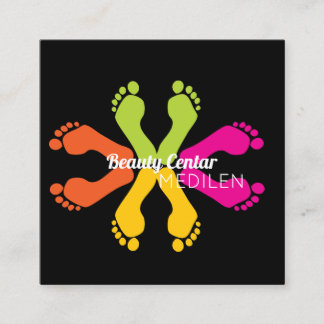 Visitekaartjes voor pedicure en manicure