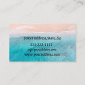 Visitekaartjes voor pedicure en manicure (Achterkant)