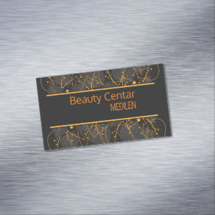 Visitekaartjes voor pedicure en manicure magnetisch visitekaartje