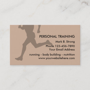 Visitekaartjes voor personal training
