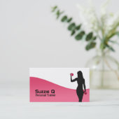 Visitekaartjes voor persoonlijke opleiders (Staand voorkant)