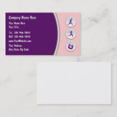 Visitekaartjes voor persoonlijke opleiders (Voorkant / Achterkant)