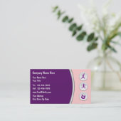 Visitekaartjes voor persoonlijke opleiders (Staand voorkant)