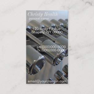 Visitekaartjes voor persoonlijke opleiders