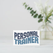 Visitekaartjes voor persoonlijke opleiders (Staand voorkant)