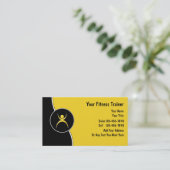 Visitekaartjes voor persoonlijke opleiders (Staand voorkant)