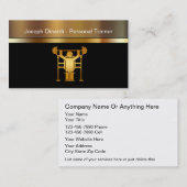 Visitekaartjes voor persoonlijke trainers (Voorkant / Achterkant)