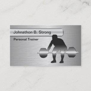 Visitekaartjes voor Persoonlijke Trainers