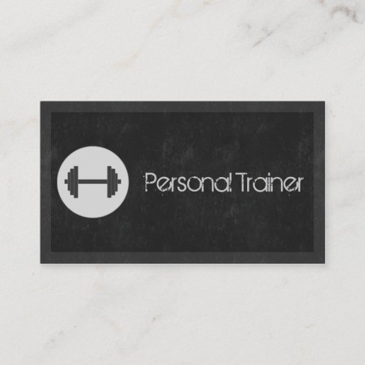 Visitekaartjes voor persoonlijke treingeschiktheid (Voorkant)