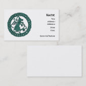 Visitekaartjes voor pet Dragon (Voorkant / Achterkant)