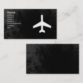 Visitekaartjes voor piloten of begeleidende vliegt (Voorkant / Achterkant)