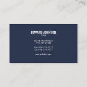  visitekaartjes voor poolreiniging (Achterkant)