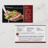 Visitekaartjes voor portiecontrole (Voorkant / Achterkant)