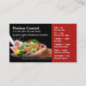 Visitekaartjes voor portiecontrole (Voorkant)