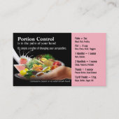 Visitekaartjes voor portiecontrole (Voorkant)