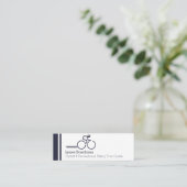 Visitekaartjes voor professionele fietsgeleiding (Staand voorkant)