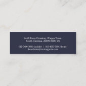 Visitekaartjes voor professionele fietsgeleiding (Achterkant)